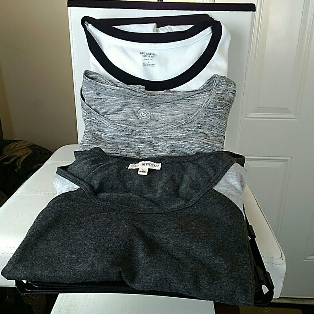 ZenAnna, So, Mossimo package of 3 blouses size L
